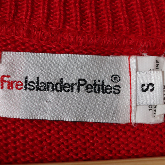 ❌SOLD❌vintage 70s geometric sleeveless sweater top - Picture 7 of 7